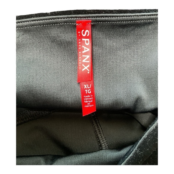 Spanx Velvet Leggings Style 2070 Size XL - Picture 4 of 10